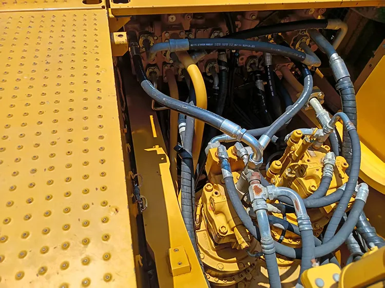 used caterpillar excavator 349f (6)