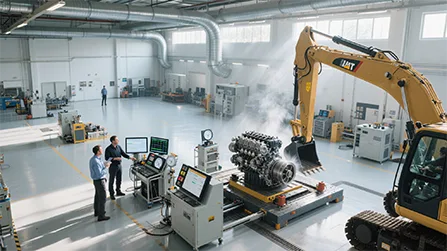 han jue engineering machinery testing workshop (6)