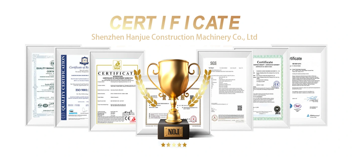 hanjue cert if icate
