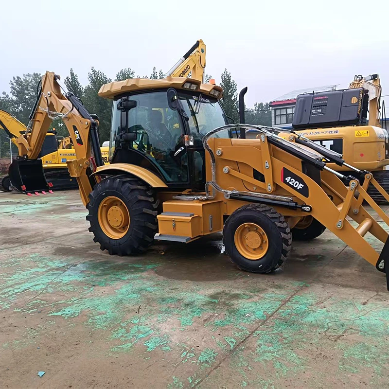 used cat 420f backhoe loader (2)