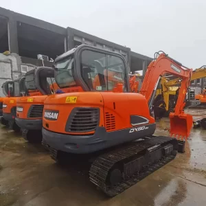 used doosan dx60 9c excavator (2)