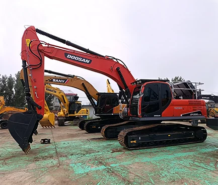 used doosan excavator