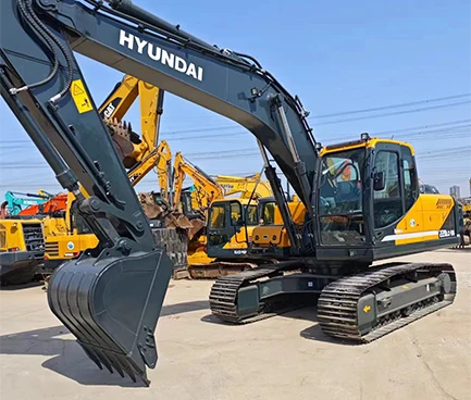 used hyundai excavator