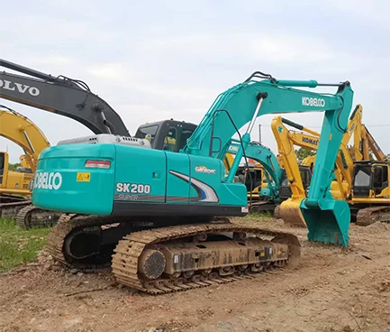 used kobelco excavator