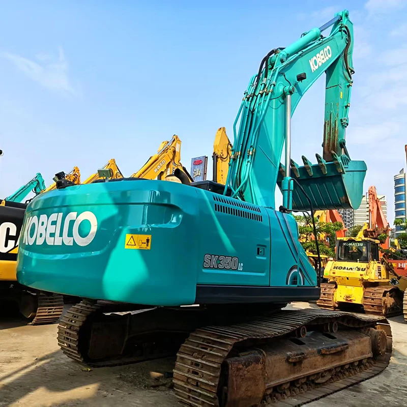 used kobelco sk350lc excavator (1)