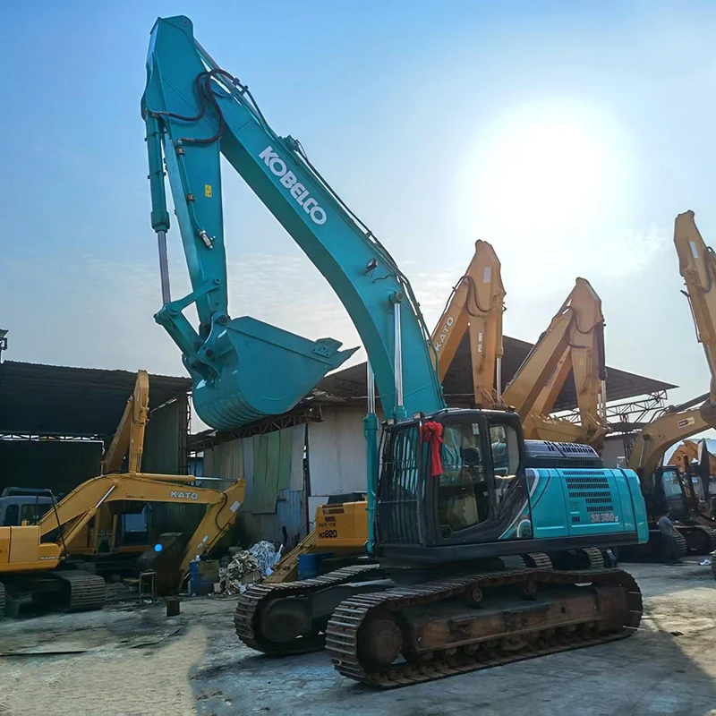 used kobelco sk350lc excavator (4)