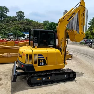 used komatsu pc56 excavator (1)