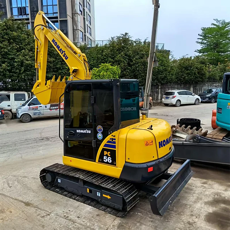 used komatsu pc56 excavator (3)