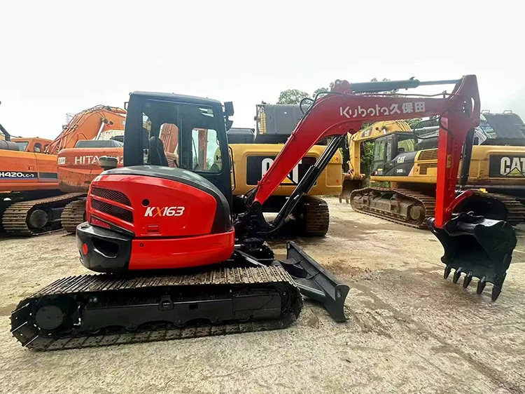 used kubota kx163 excavator (5)