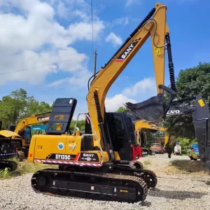 used sany sy135c pro excavator (1)