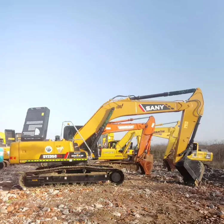 used sany sy235c pro excavator (5)