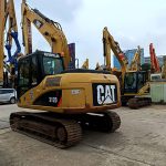 late model used cat 312d excavator